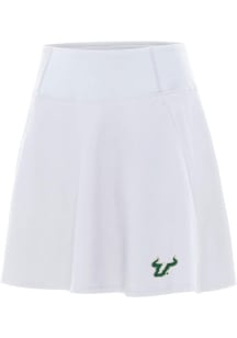 Antigua South Florida Bulls Womens White Chip Skort Skirt
