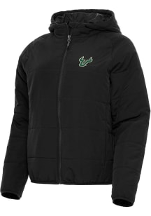 Antigua South Florida Bulls Womens Black Universe Filled Jacket