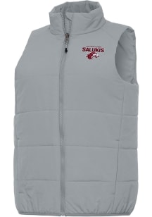 Antigua Southern Illinois Salukis Womens Grey Experience Vest