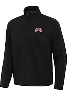 Antigua UNLV Runnin Rebels Mens Black Brisk Long Sleeve Qtr Zip Pullover