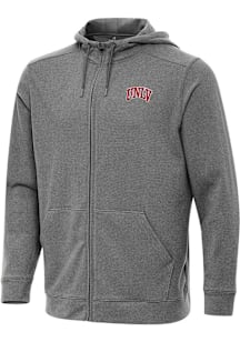 Antigua UNLV Runnin Rebels Mens Black Effortless Light Weight Jacket