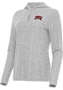 Antigua UNLV Runnin Rebels Womens Grey Daybreak Qtr Zip
