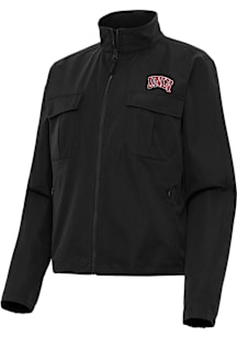 Antigua UNLV Runnin Rebels Womens Black Even Par Light Weight Jacket