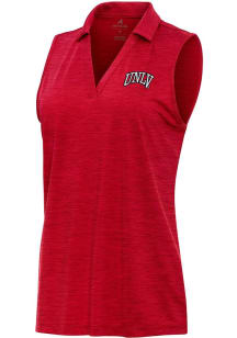 Antigua UNLV Runnin Rebels Womens Red Layout Polo Shirt