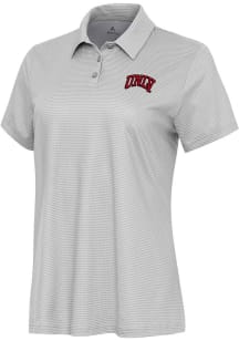 Antigua UNLV Runnin Rebels Womens White Rings Short Sleeve Polo Shirt