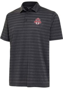 Antigua Toronto FC Mens Black Urge Short Sleeve Polo