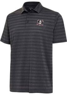 Antigua Anaheim Ducks Mens Black Urge Short Sleeve Polo