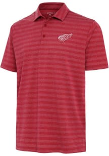 Antigua Detroit Red Wings Mens Red Urge Short Sleeve Polo