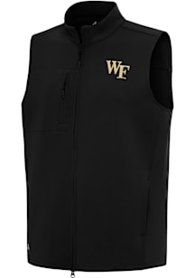 Antigua Wake Forest Demon Deacons Mens Black Demand Sleeveless Jacket