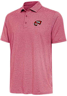Antigua Western Kentucky Hilltoppers Mens Red Scheme Short Sleeve Polo