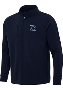 Antigua Xavier Musketeers Mens Navy Blue Regard Light Weight Jacket