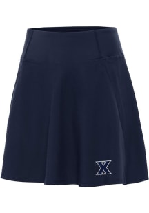 Antigua Xavier Musketeers Womens Navy Blue Chip Skort Skirt