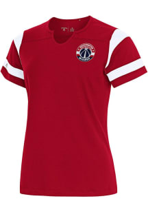 Antigua Washington Wizards Womens  Encounter Short Sleeve T-Shirt