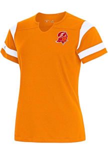 Antigua Tampa Bay Buccaneers Womens Orange Classic Encounter Short Sleeve T-Shirt