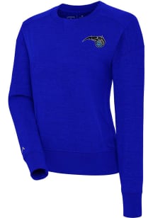Antigua Orlando Magic Womens Blue Alternate Forward Crew Sweatshirt