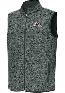 Antigua New Mexico State Aggies Mens Grey Fortune Sleeveless Jacket