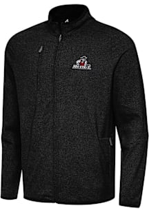 Antigua New Mexico State Aggies Mens Black Hold Up Light Weight Jacket