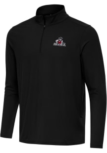 Antigua New Mexico State Aggies Mens  Intent Long Sleeve Qtr Zip Pullover