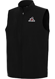Antigua New Mexico State Aggies Mens Black Regard Sleeveless Jacket