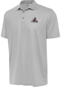 Antigua New Mexico State Aggies Mens White Rings Short Sleeve Polo