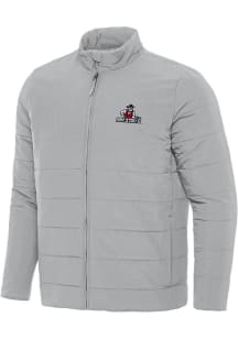 Antigua New Mexico State Aggies Mens Grey Swelter Filled Jacket