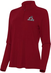 Antigua New Mexico State Aggies Womens Cardinal Intent Qtr Zip