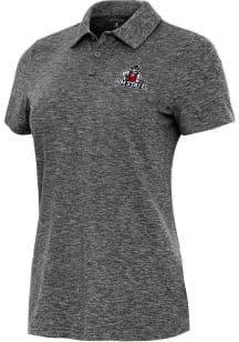 Antigua New Mexico State Aggies Womens Black Matter Short Sleeve Polo Shirt