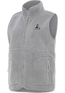 Antigua New Mexico State Aggies Womens Grey Nostalgic Vest