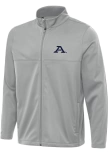 Antigua Akron Zips Mens Grey Links 2 Light Weight Jacket