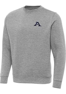 Antigua Akron Zips Mens Grey Victory Long Sleeve Crew Sweatshirt