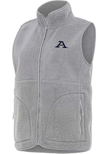 Antigua Akron Zips Womens Grey Nostalgic Vest