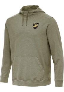 Antigua Army Black Knights Mens Olive Cloud Long Sleeve Hoodie
