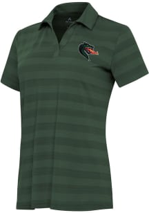 Antigua UAB Blazers Womens Green Tunnel Short Sleeve Polo Shirt
