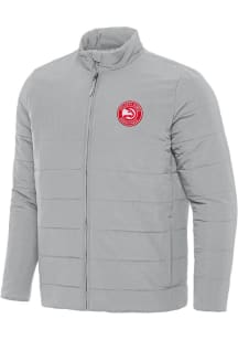 Antigua Atlanta Hawks Mens Grey Swelter Filled Jacket