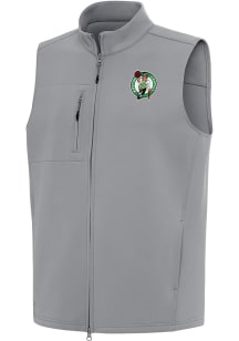 Antigua Boston Celtics Mens Grey Demand Sleeveless Jacket