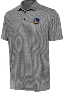 Antigua Golden State Warriors Mens White Rings Short Sleeve Polo