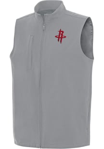 Antigua Houston Rockets Mens Grey Regard Sleeveless Jacket