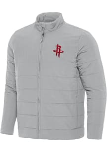 Antigua Houston Rockets Mens Grey Swelter Filled Jacket