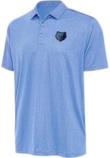Antigua Memphis Grizzlies Mens Light Blue Alternate Ellipse Short Sleeve Polo