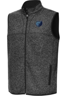 Antigua Memphis Grizzlies Mens Black Alternate Fortune Sleeveless Jacket