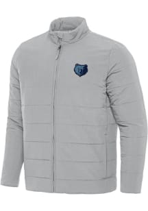 Antigua Memphis Grizzlies Mens Grey Alternate Swelter Filled Jacket