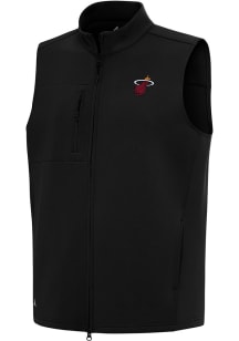Antigua Miami Heat Mens Black Alternate Demand Sleeveless Jacket