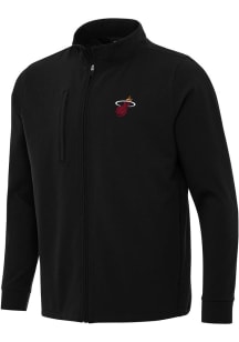 Antigua Miami Heat Mens Black Alternate Regard Light Weight Jacket