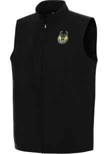 Antigua Milwaukee Bucks Mens Black Regard Sleeveless Jacket