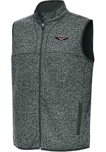 Antigua New Orleans Pelicans Mens Grey Fortune Sleeveless Jacket