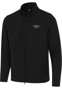 Antigua New Orleans Pelicans Mens Black Objection Light Weight Jacket