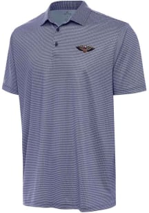 Antigua New Orleans Pelicans Mens White Rings Short Sleeve Polo
