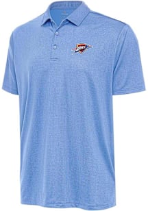 Antigua Oklahoma City Thunder Mens Light Blue Alternate Ellipse Short Sleeve Polo