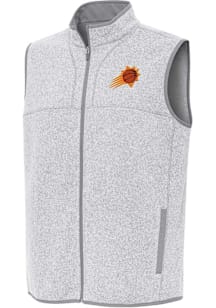 Antigua Phoenix Suns Mens Grey Fortune Sleeveless Jacket