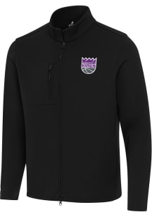 Antigua Sacramento Kings Mens Black Objection Light Weight Jacket